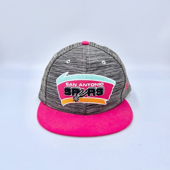 New Era NBA San Antonio Spurs Blurred Trick 9FIFTY SnapBack Hat Adult OSFM - Picture 3 of 13